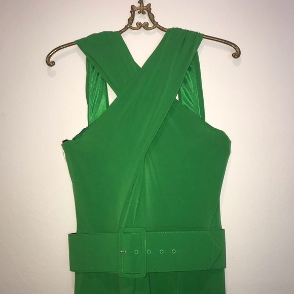 David Meister Cross Front Jersey Dress - Picture 5 of 7